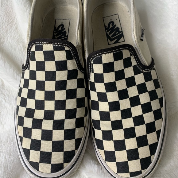 Vans Shoes - Checkerboard Slip-on Vans